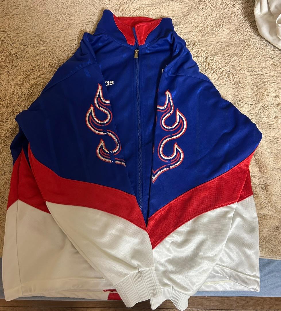 サッカー日本代表　炎　トラックジャケット　デッドストック