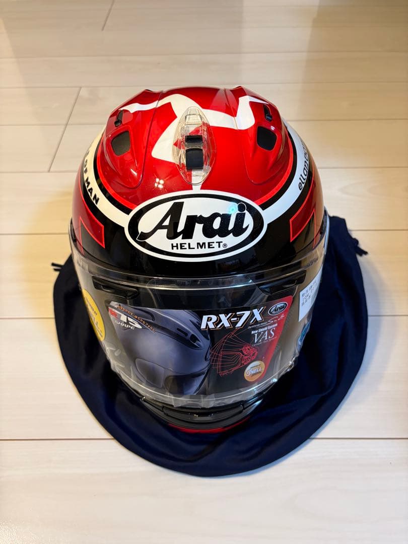 アライ RX-7X 59-60cm 2016 限定モデル マン島TT 中古美品