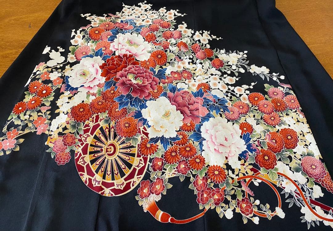 3259 着物　留袖　リメイク　ドレス　ワンピース