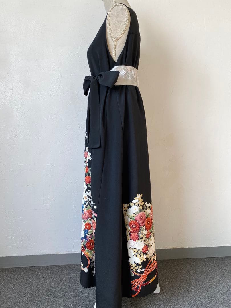 3259 着物　留袖　リメイク　ドレス　ワンピース
