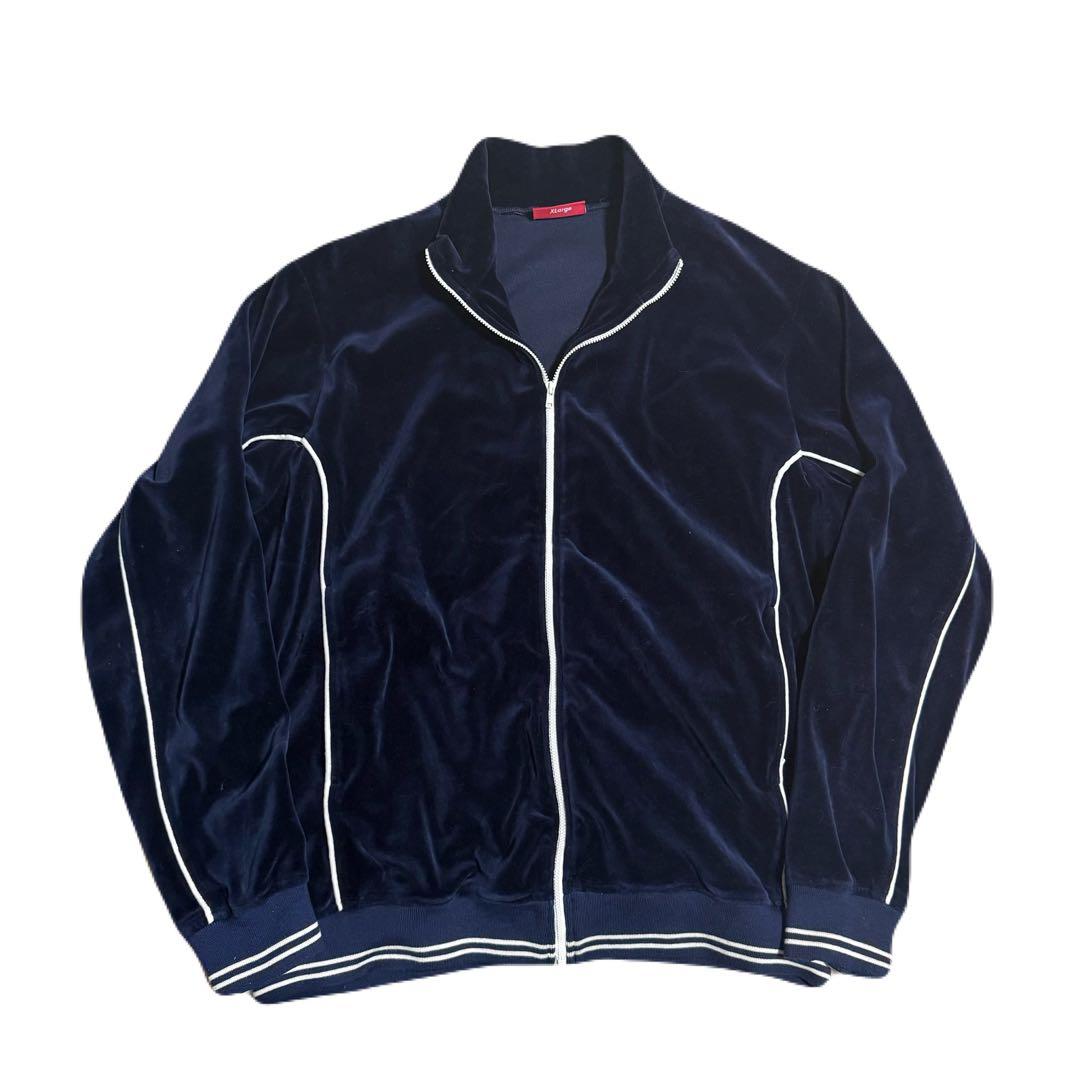 supreme ベロアトラックジャケット