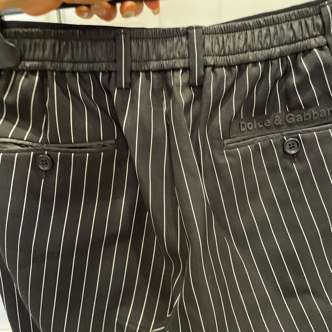 Dolce & Gabbana ストライプパンツ46 新品
