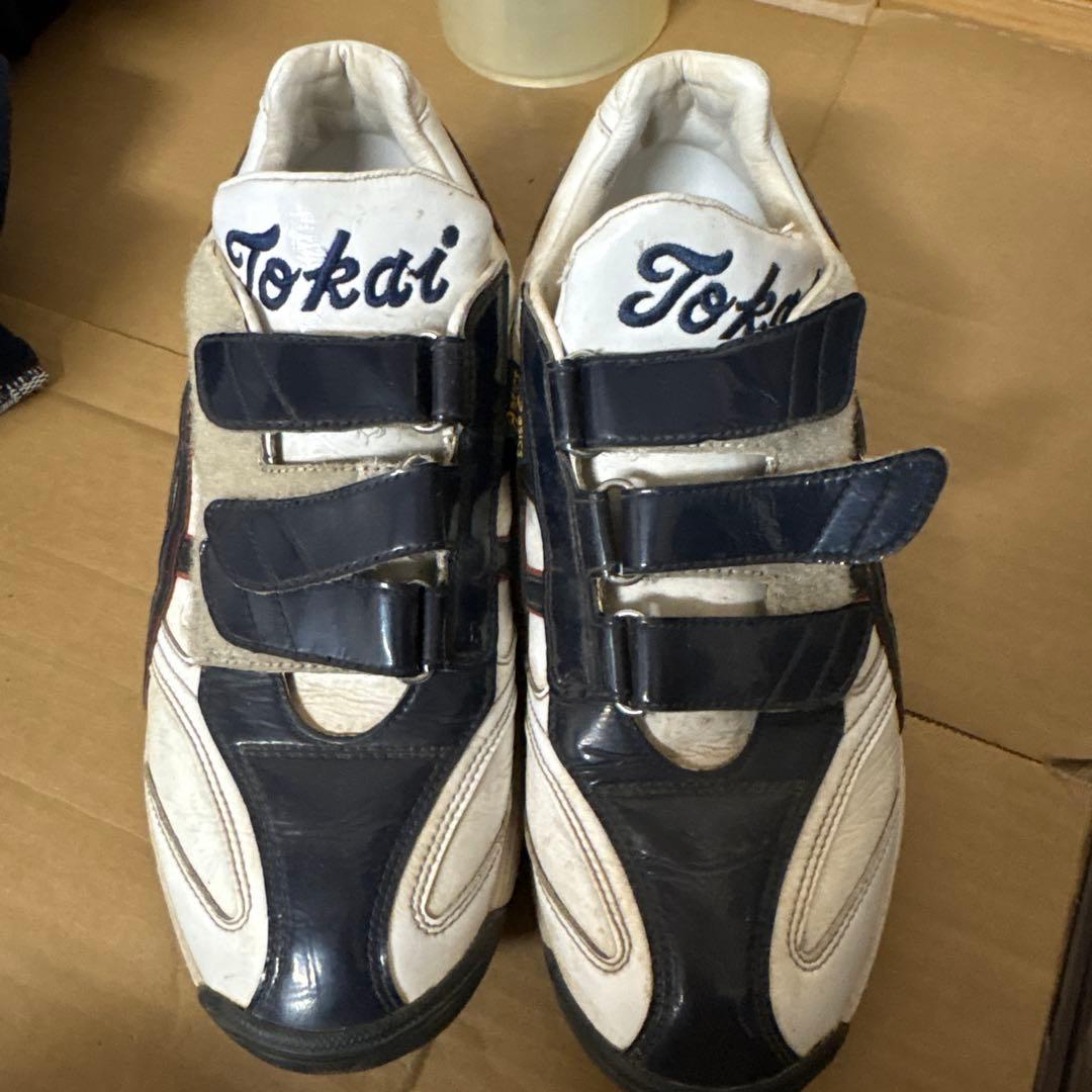 東海大相模トレーニングシューズ ホワイト/ネイビー