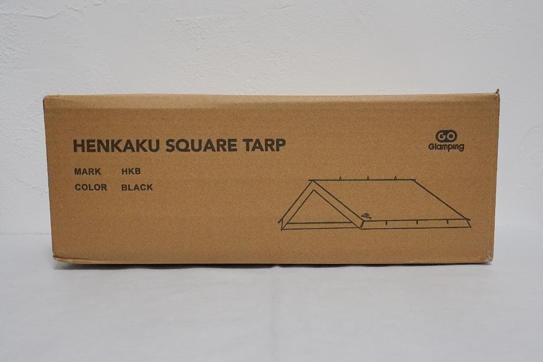 【新品】GOGlamping スクエアタープテント 正方形3.15m スカート付