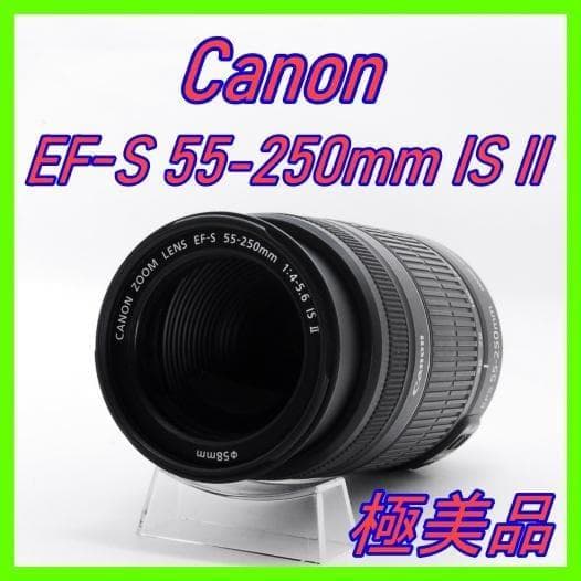 【手ブレ補正】Canon EF-S 55-250mm IS II 望遠レンズ