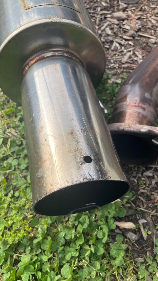 wrx vab フジツボマフラー中間&リアピース　インプレッサgj流用可