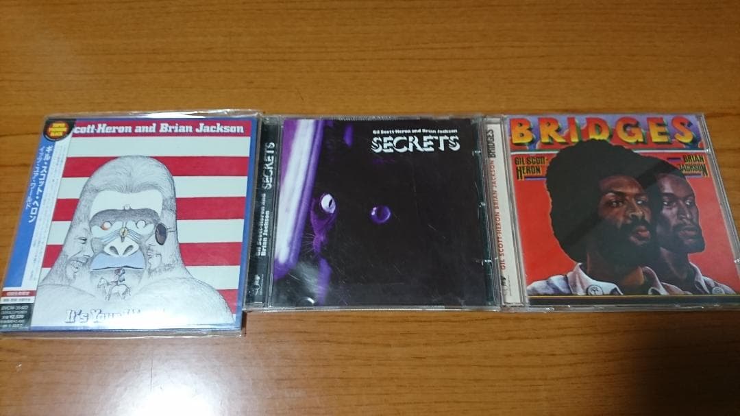 Gil Scott-Heron アルバム３枚セット