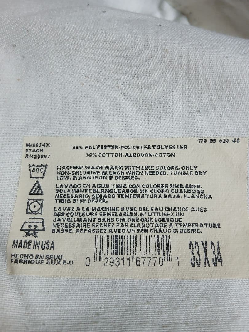 ディッキーズ　Dickies　アメリカ製　ダークグレー 　90s 874