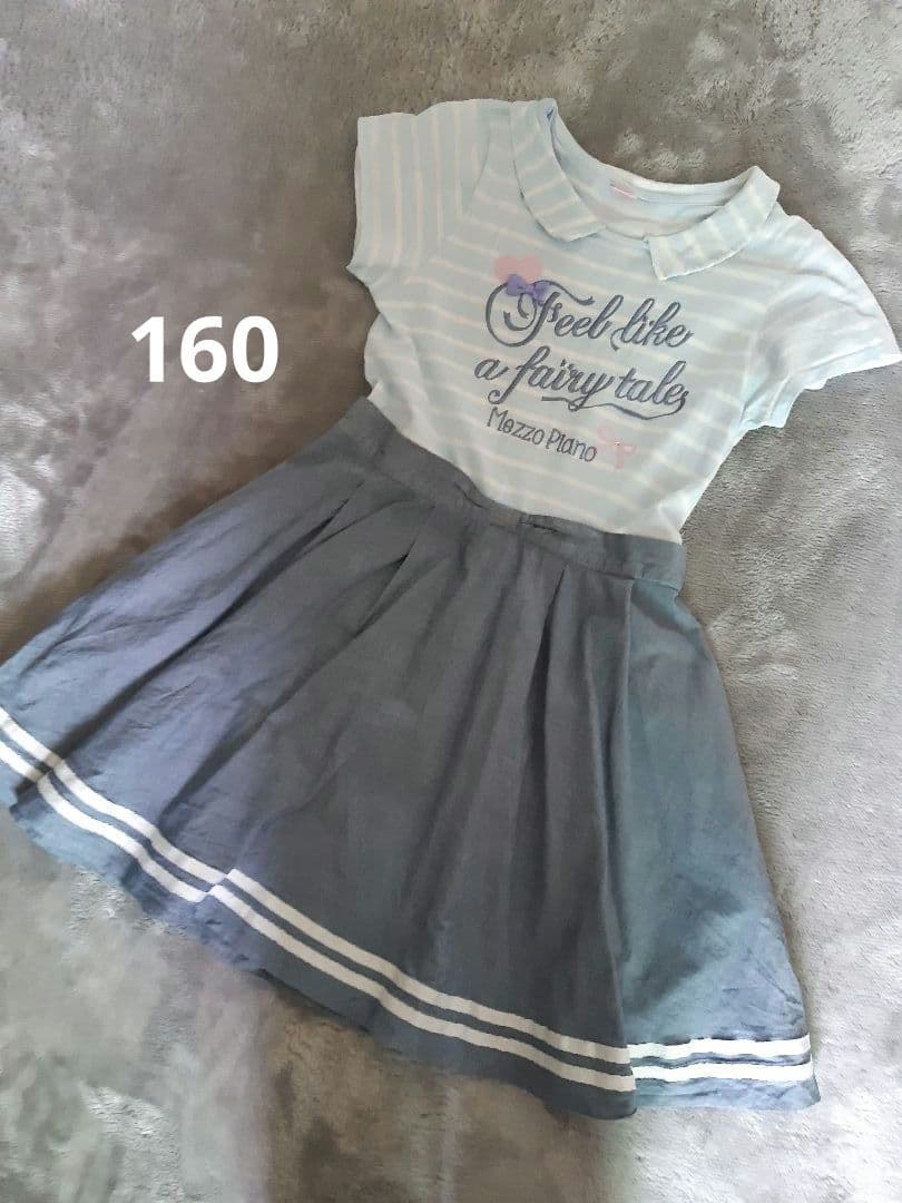 メゾピアノジュニア　ワンピースセット