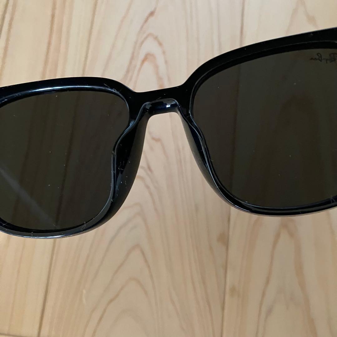 RAY-BAN RB4401D ブラックサングラス ケース付き