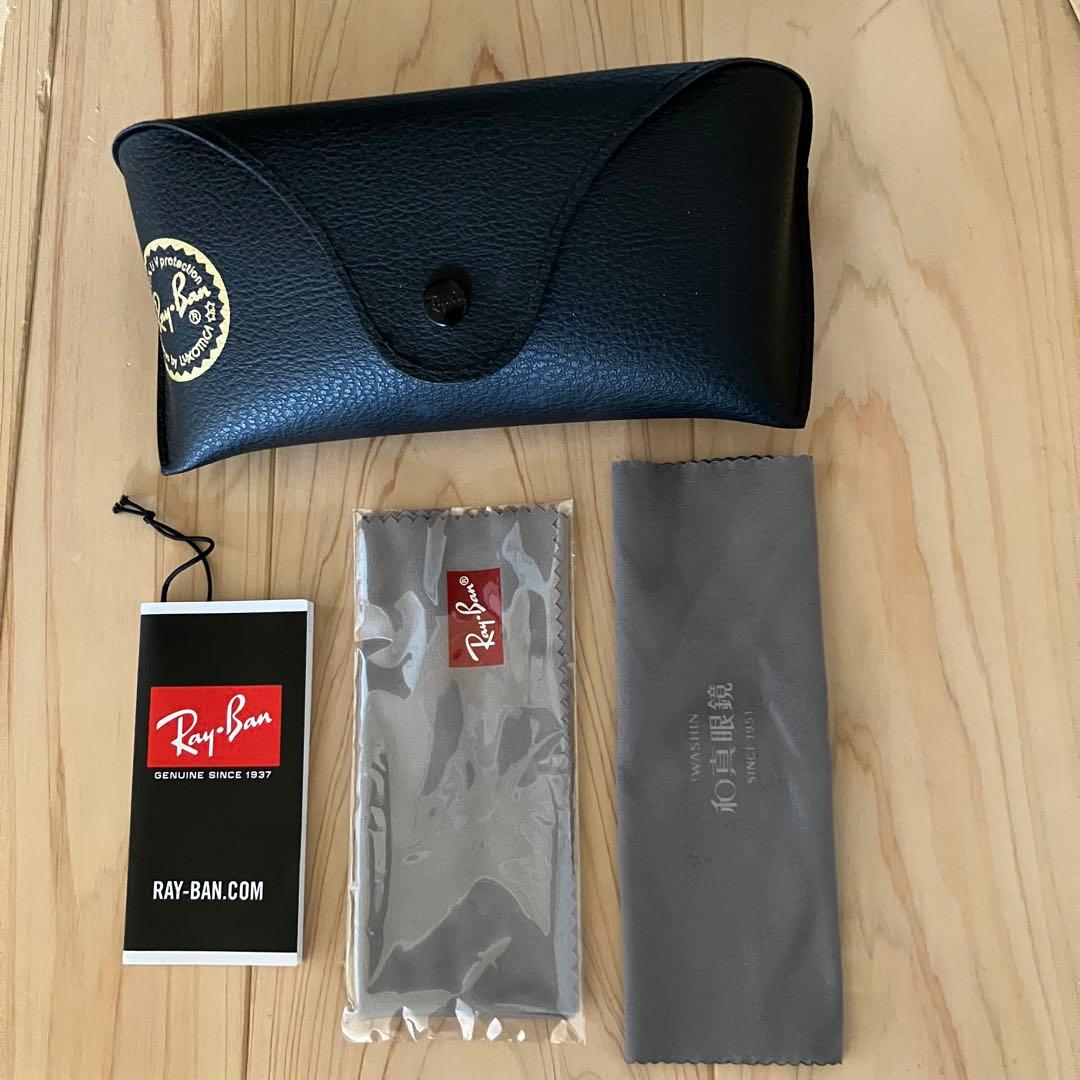 RAY-BAN RB4401D ブラックサングラス ケース付き