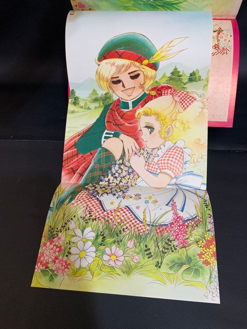 【絶版・完品】キャンディキャンディイラスト集　いがらしゆみこ　水木杏子