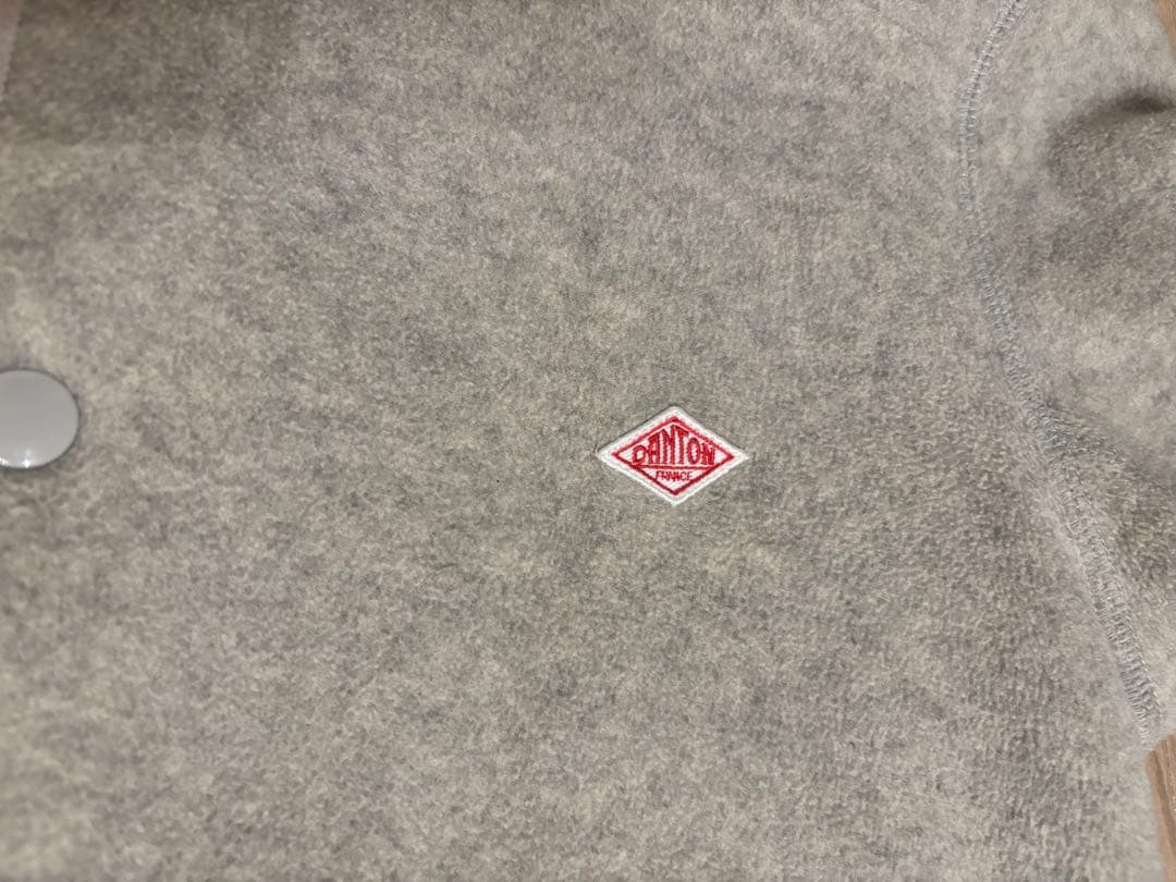 DANTON ダントンフリース ノーカラー ジャケット
