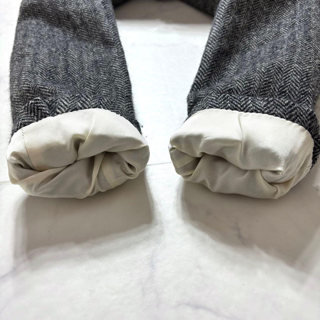 美品✨ブルックスブラザーズ テーラードジャケット ヘリンボーン グレー M