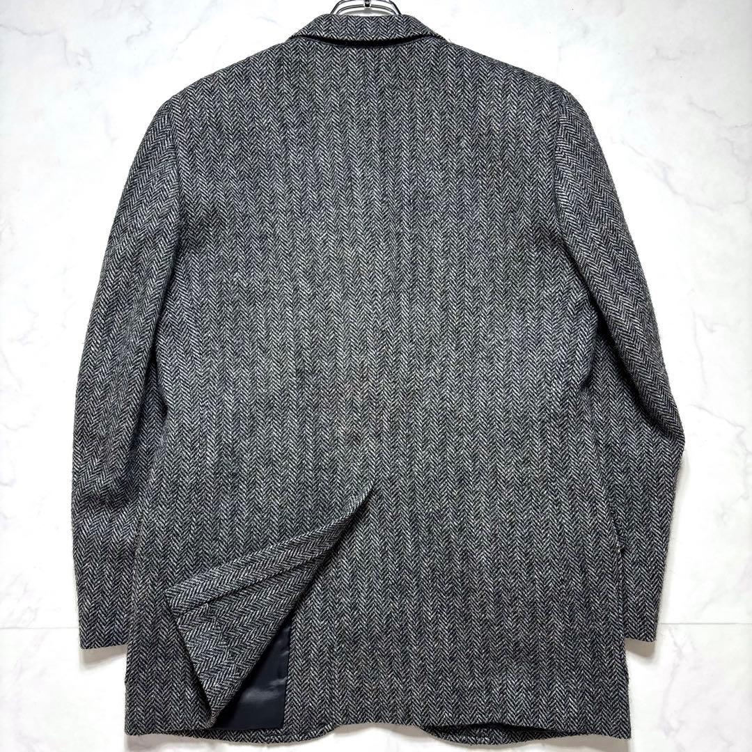 美品✨ブルックスブラザーズ テーラードジャケット ヘリンボーン グレー M