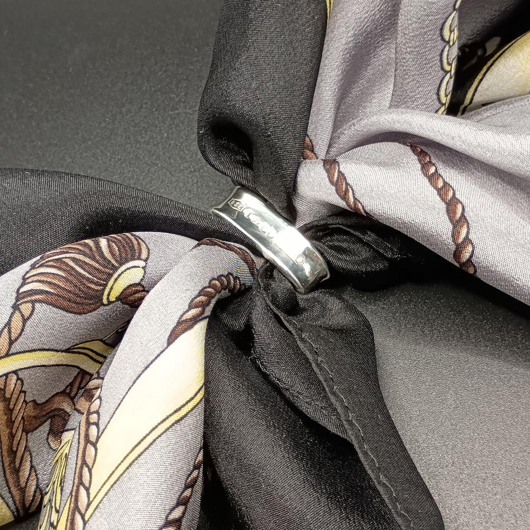 【美品】ティファニー スカーフリング ペンダント 1837 SILVER925