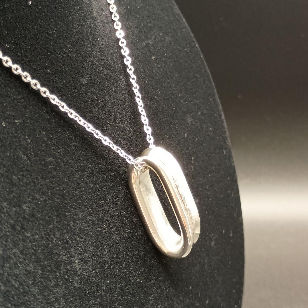 【美品】ティファニー スカーフリング ペンダント 1837 SILVER925