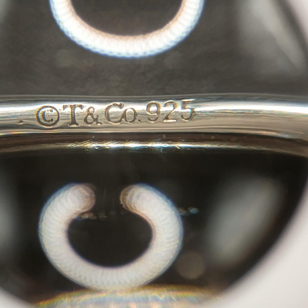 【美品】ティファニー スカーフリング ペンダント 1837 SILVER925