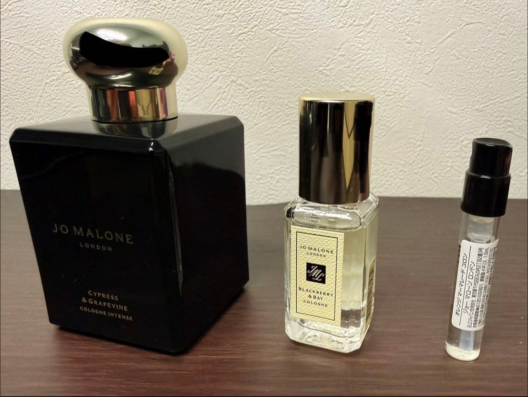 JO MALONE Cypress & Grapevine 50ml ＋オマケ2