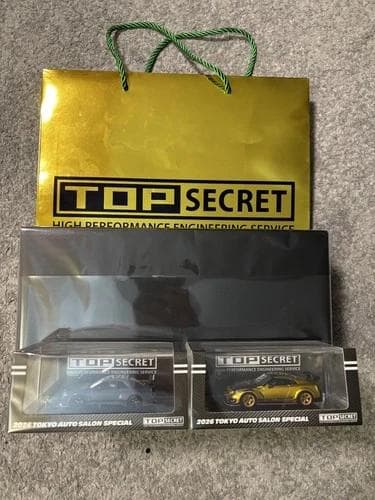 未開封 TOP SECRET東京オートサロン2026 SPECIALミニカー3点