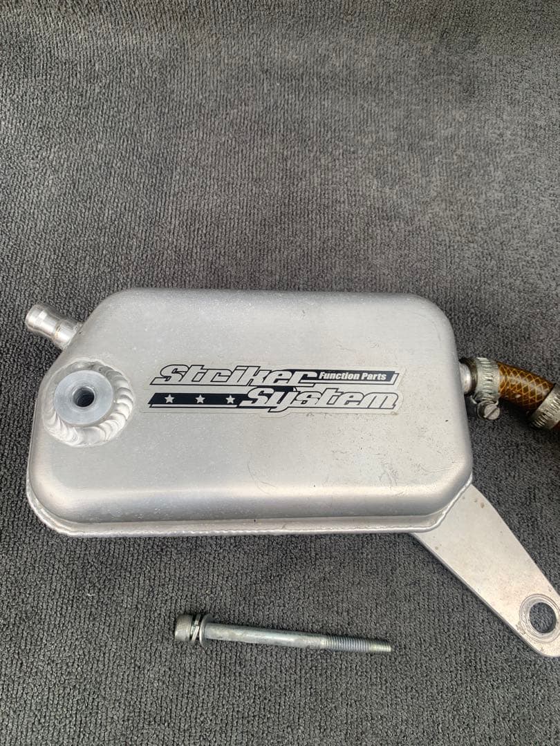 力ワサキKSR110STRIKER ストライ カーシステム オイルキャッチタンク