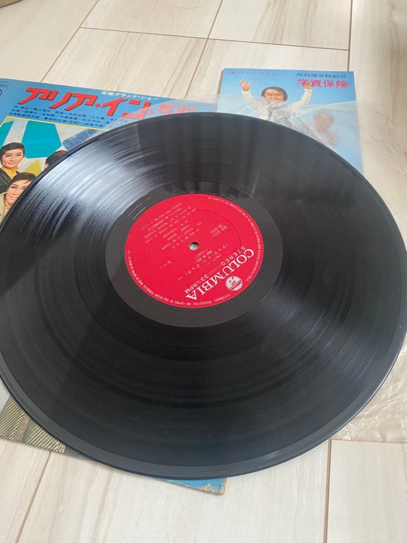 アリア・イン・ジャズ　月組公演　実況録音レコード　宝塚