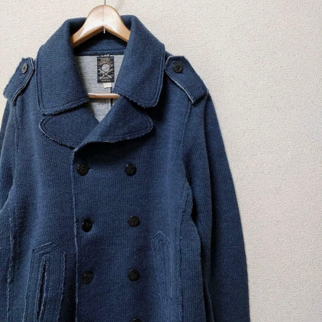 DIESEL TRICOT＆Co ディーゼル ニット Pコート ピーコート　XL