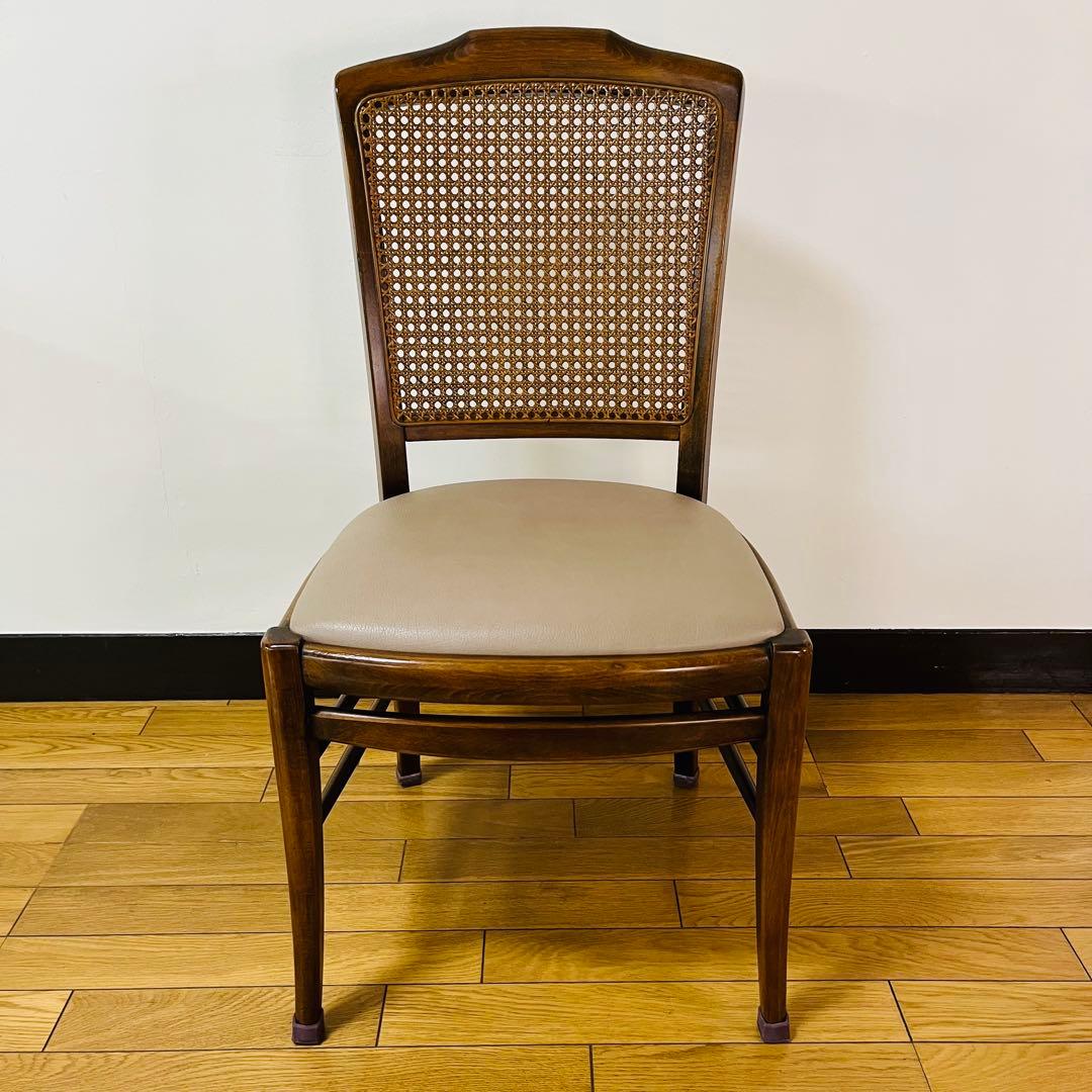 希少　カリモク　karimoku ダイニングチェア　アンティーク　送料込み 2