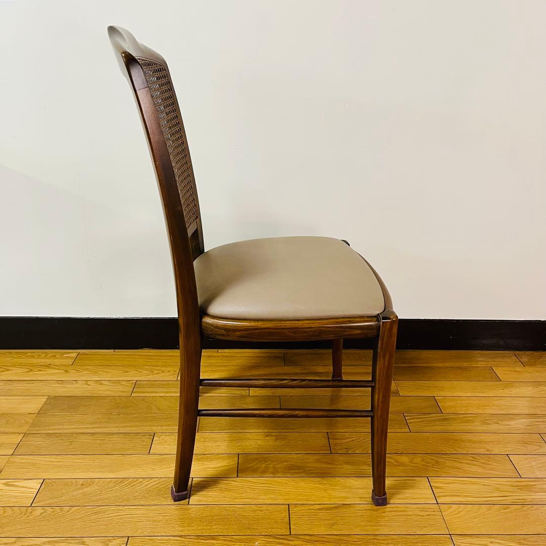 希少　カリモク　karimoku ダイニングチェア　アンティーク　送料込み 2