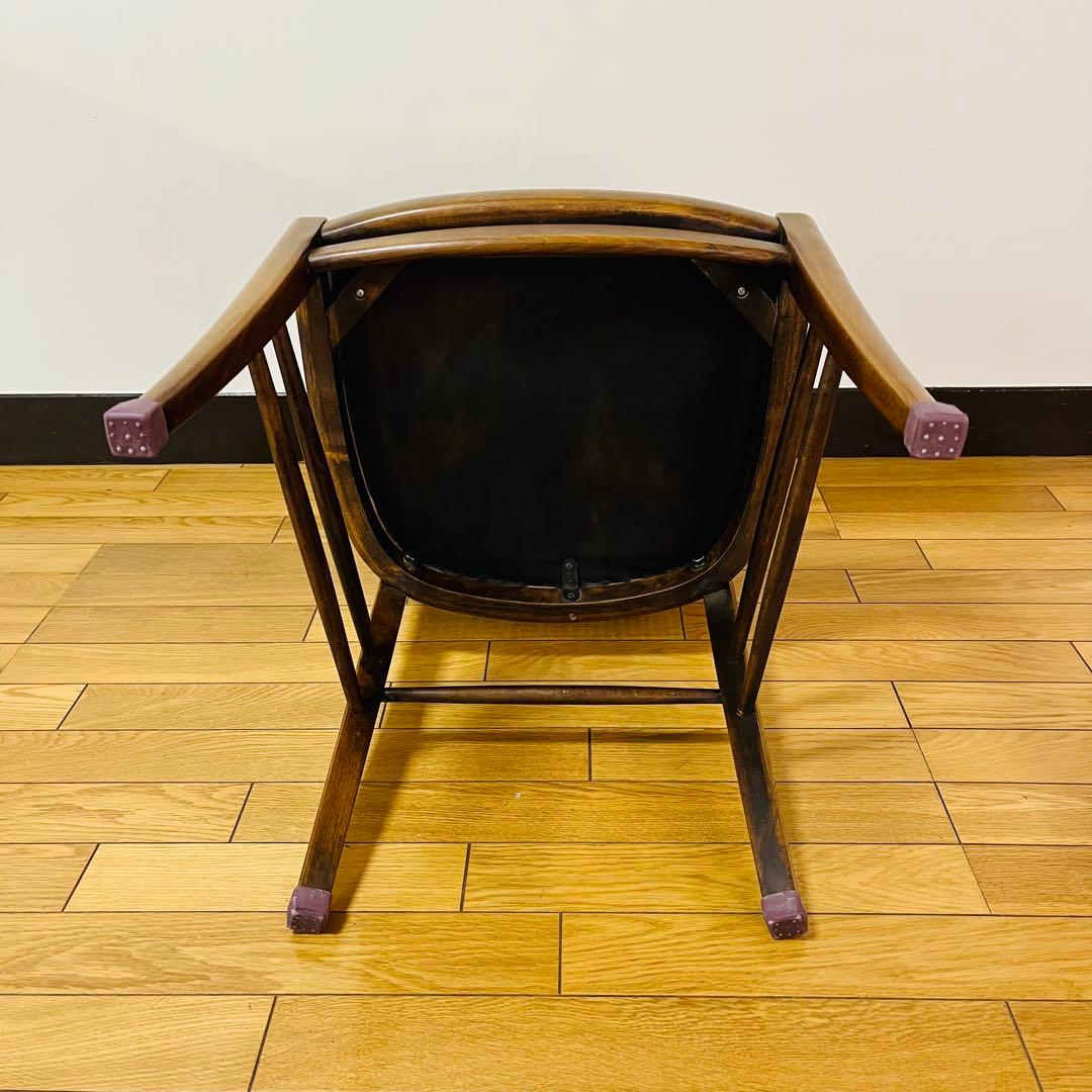 希少　カリモク　karimoku ダイニングチェア　アンティーク　送料込み 2