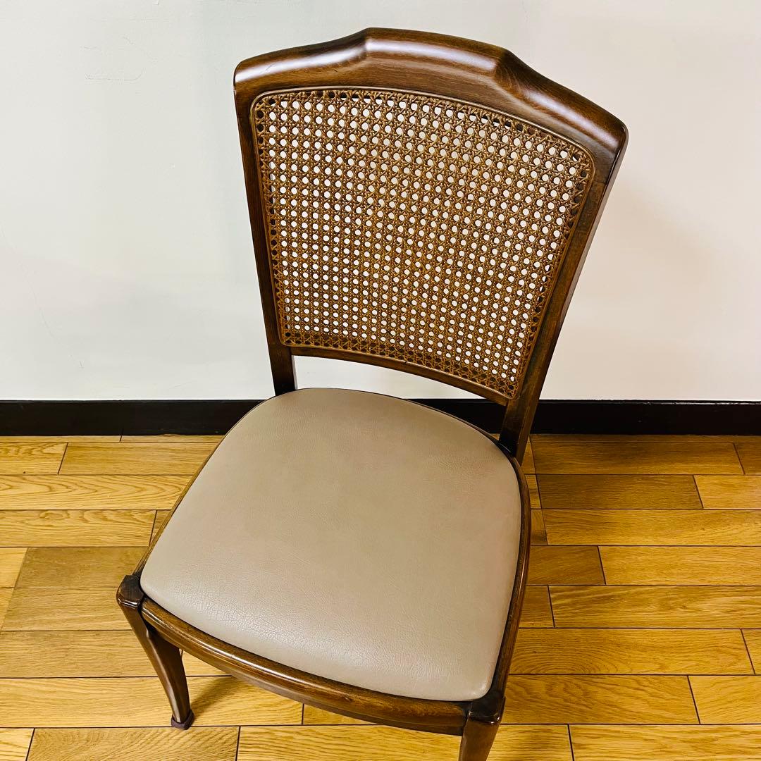 希少　カリモク　karimoku ダイニングチェア　アンティーク　送料込み 2