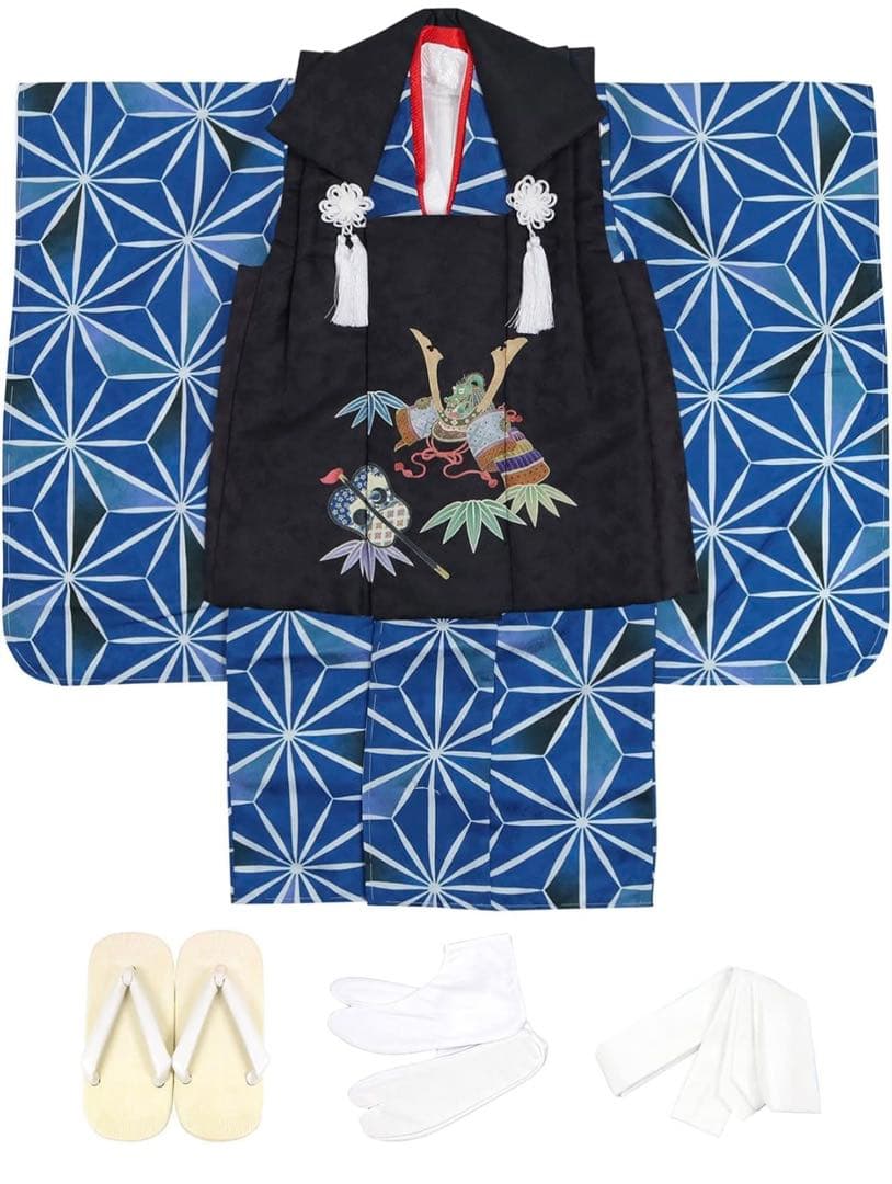 七五三　3歳　男の子　被布　セット