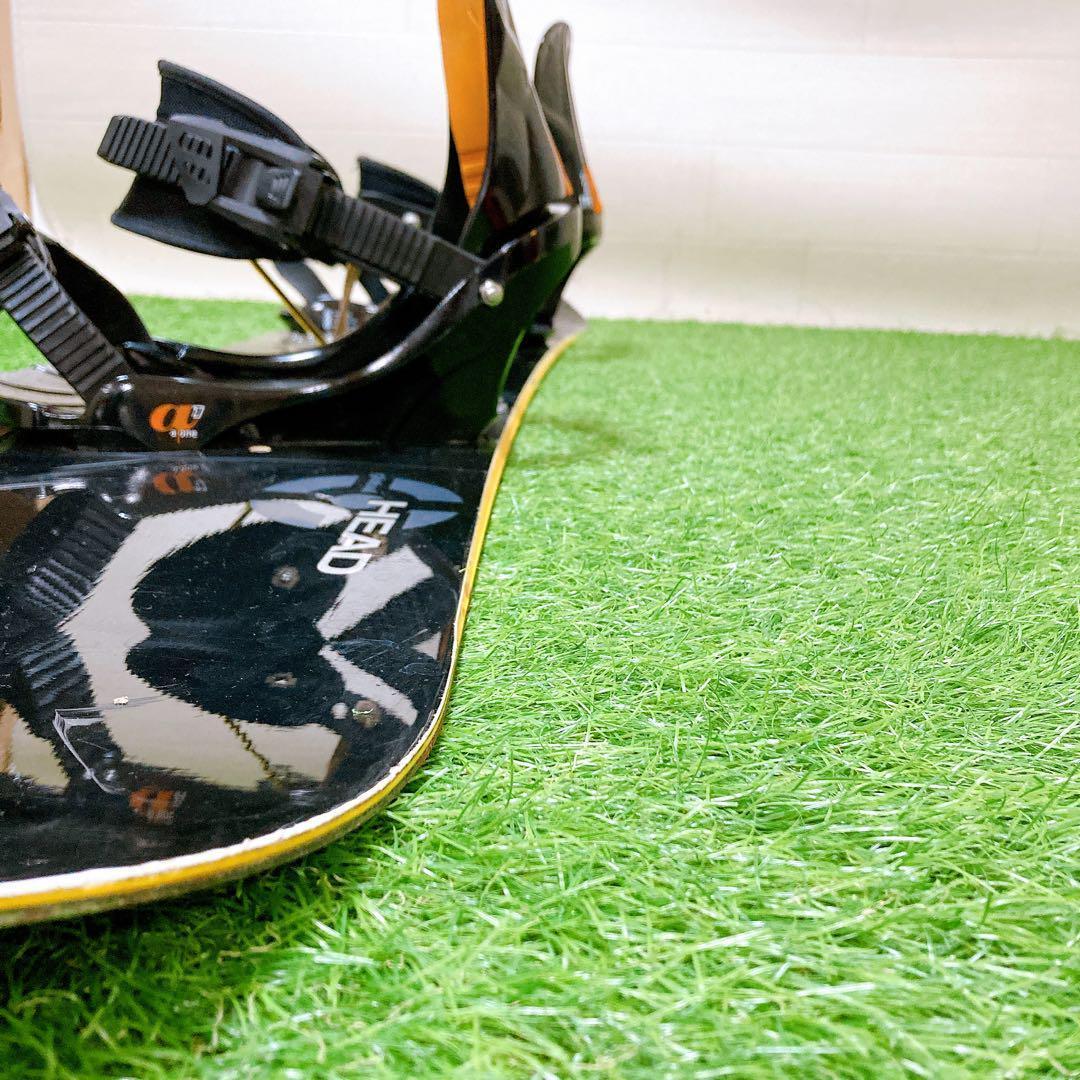 67【メンズ3点】初心者推薦　HEAD 151cm 27cm スノーボード