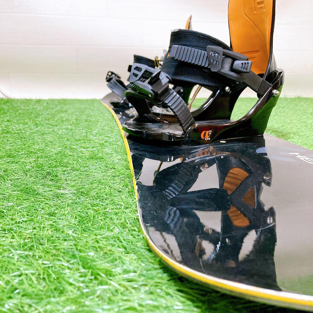 67【メンズ3点】初心者推薦　HEAD 151cm 27cm スノーボード