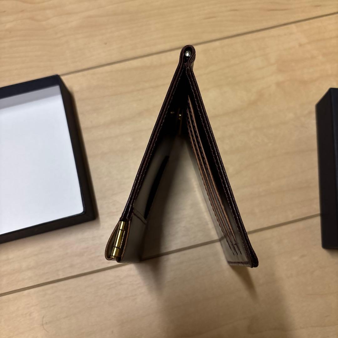 【未使用】wine meanswhile コードバン 財布