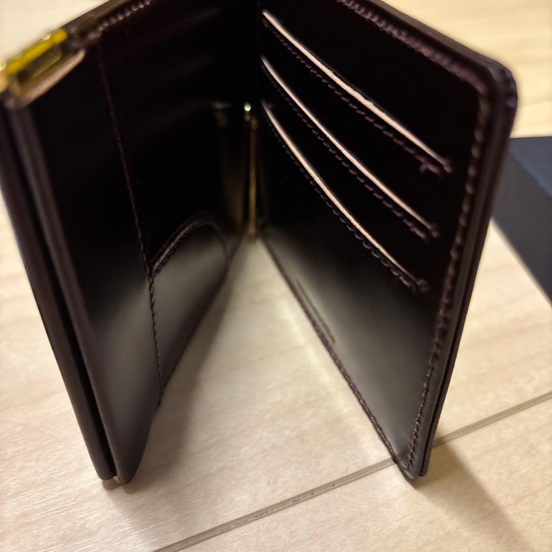 【未使用】wine meanswhile コードバン 財布