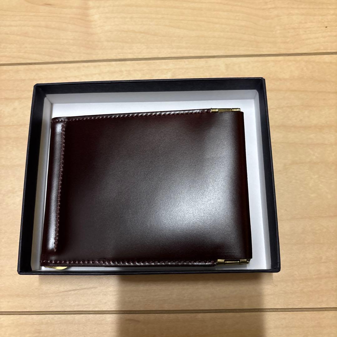 【未使用】wine meanswhile コードバン 財布
