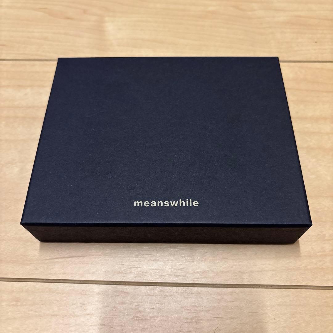 【未使用】wine meanswhile コードバン 財布
