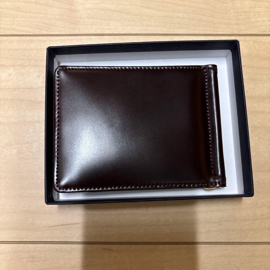 【未使用】wine meanswhile コードバン 財布