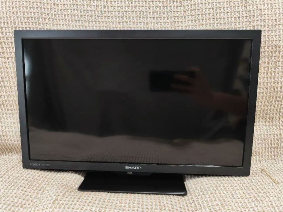 MAM　SHARP 19インチ液晶テレビ 本体 ケーブル付き