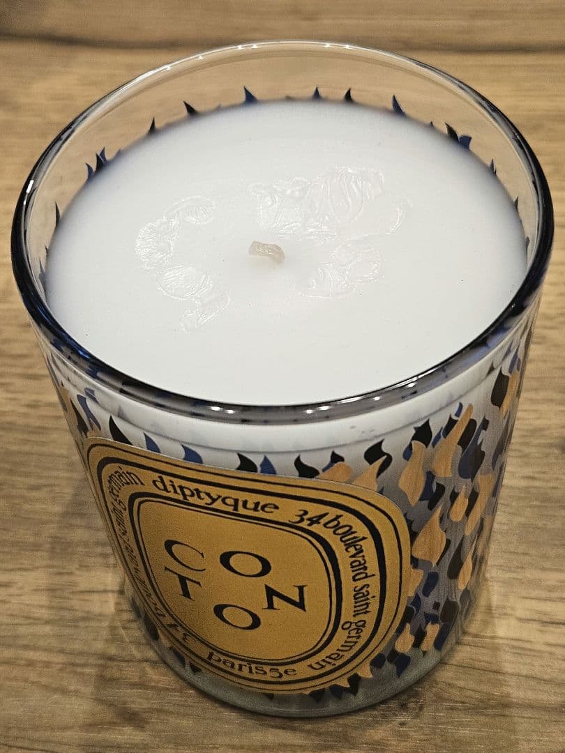 期間限定diptyqueキャンドル コトン 190g ホリデー 限定品　袋付き