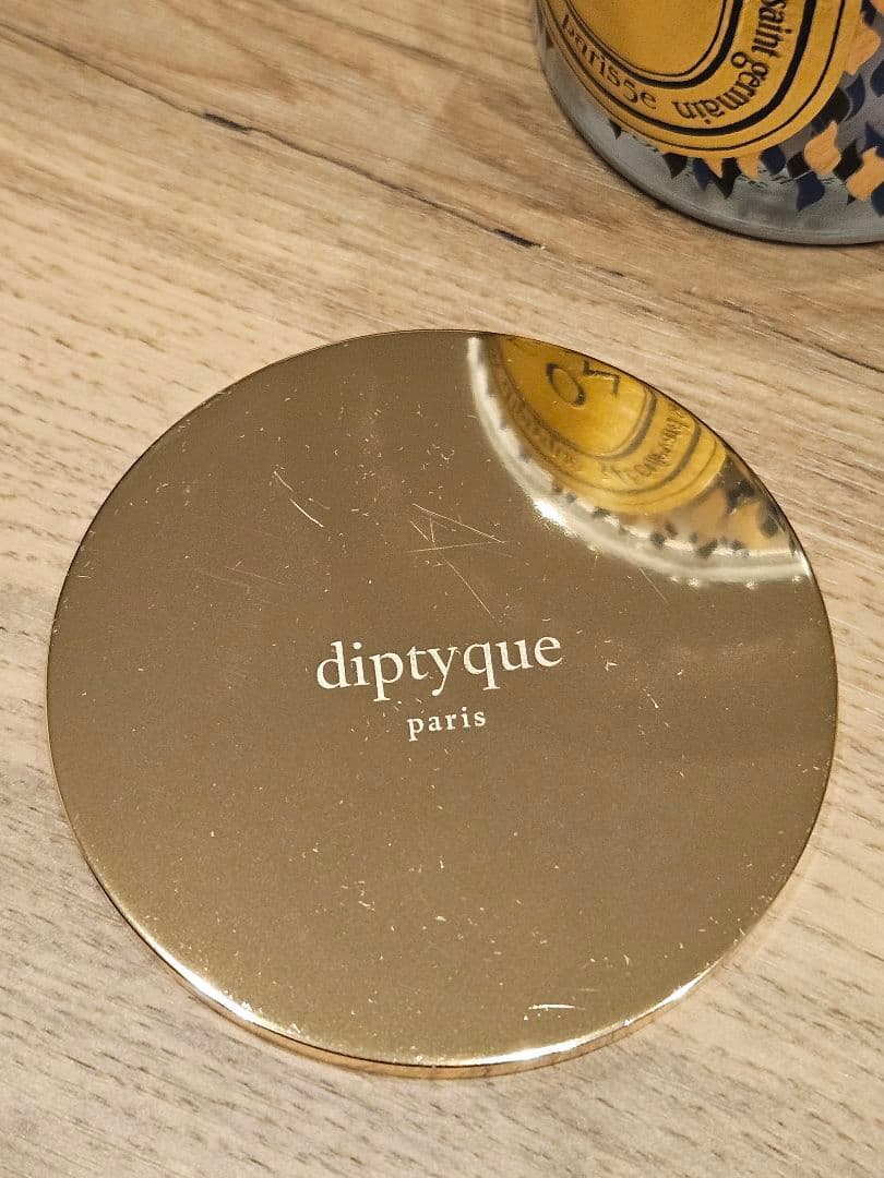 期間限定diptyqueキャンドル コトン 190g ホリデー 限定品　袋付き