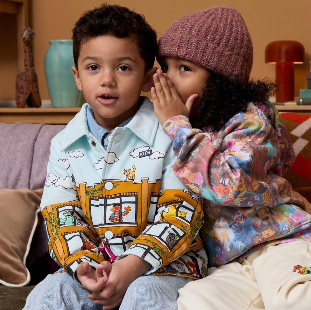 キス　セサミ　キッズ　ジャケット　ブルゾン　シャツ