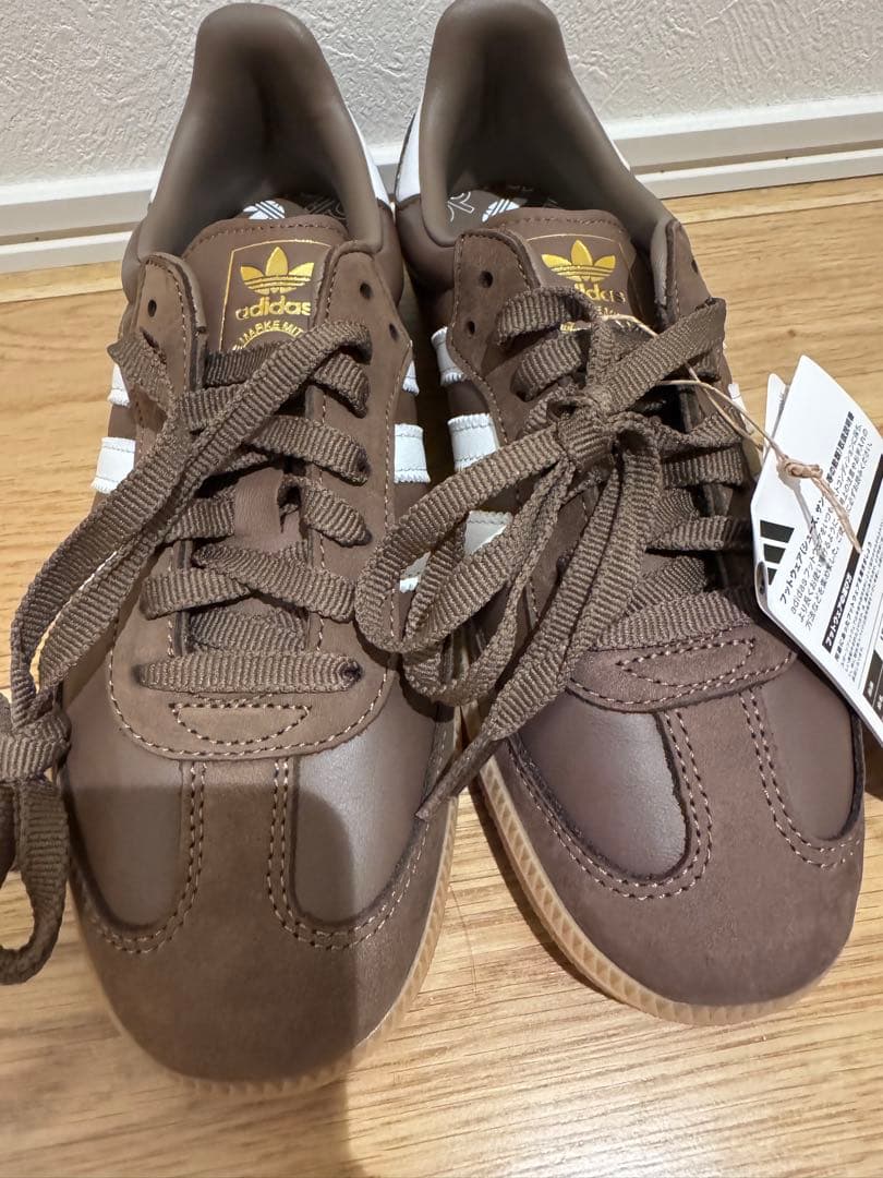 【新品未使用】adidas samba og ブラウン 24cm IE6522