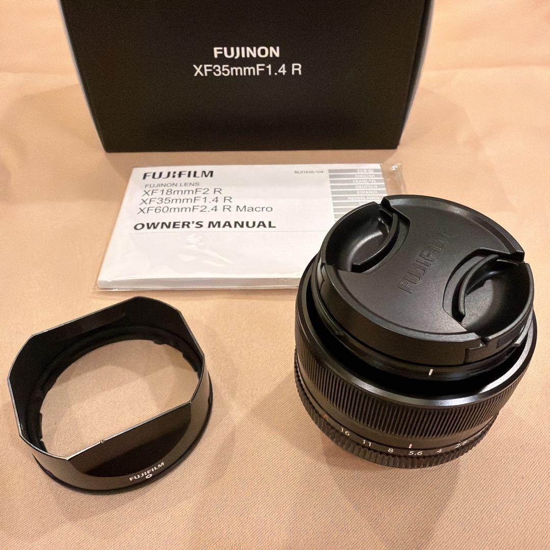 富士フイルム 単焦点標準レンズ XF35mmF1.4 R