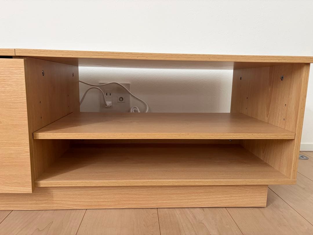 テレビ台　テレビボード　ローボード　ナチュラル　150センチ幅