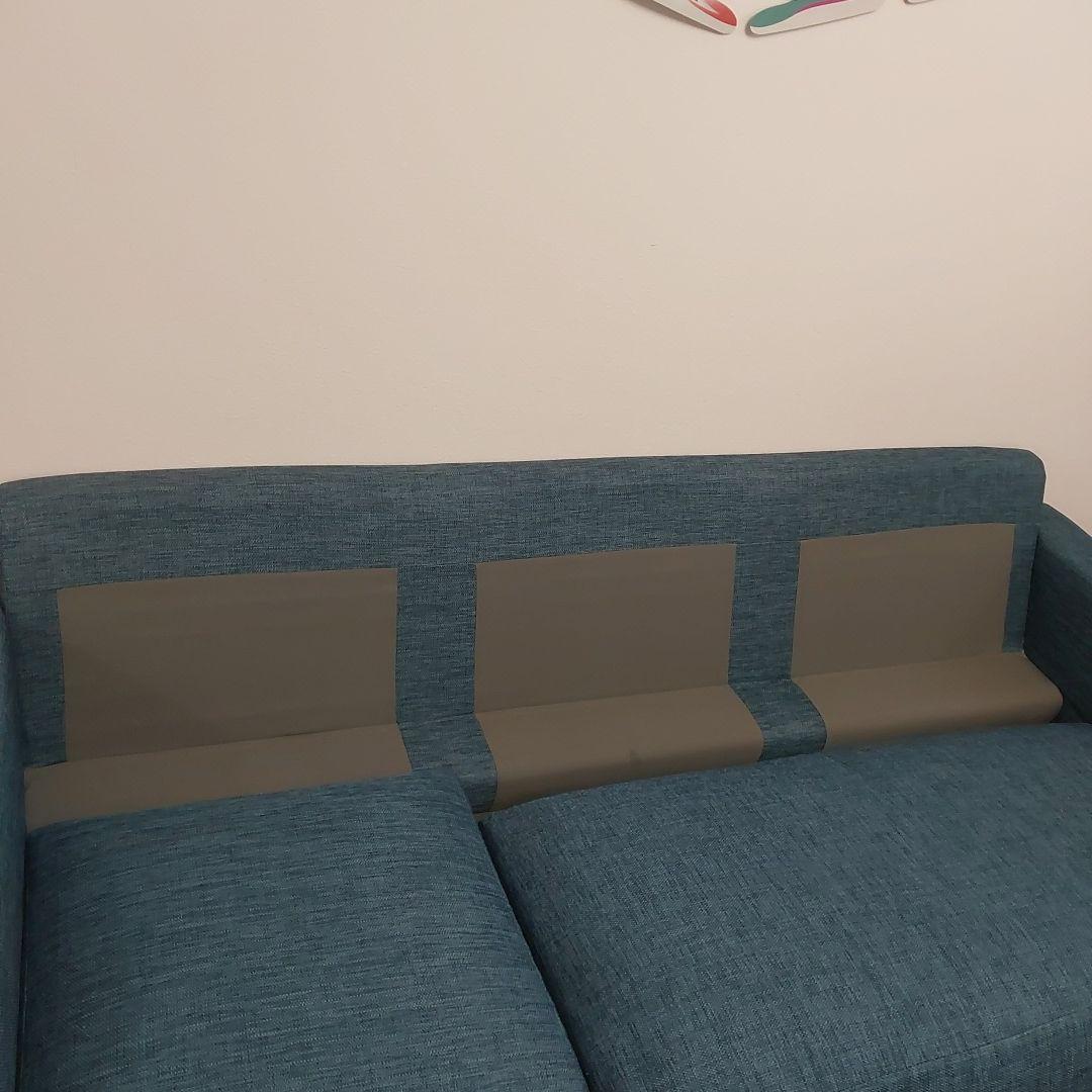 ニトリ　L字型ソファ