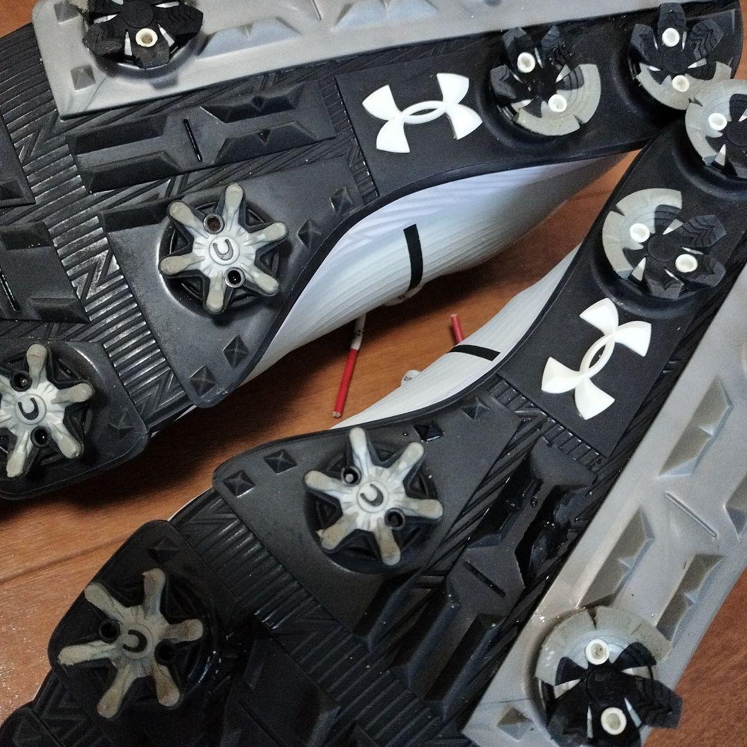 Under Armour ゴルフシューズ ホワイト/グレー