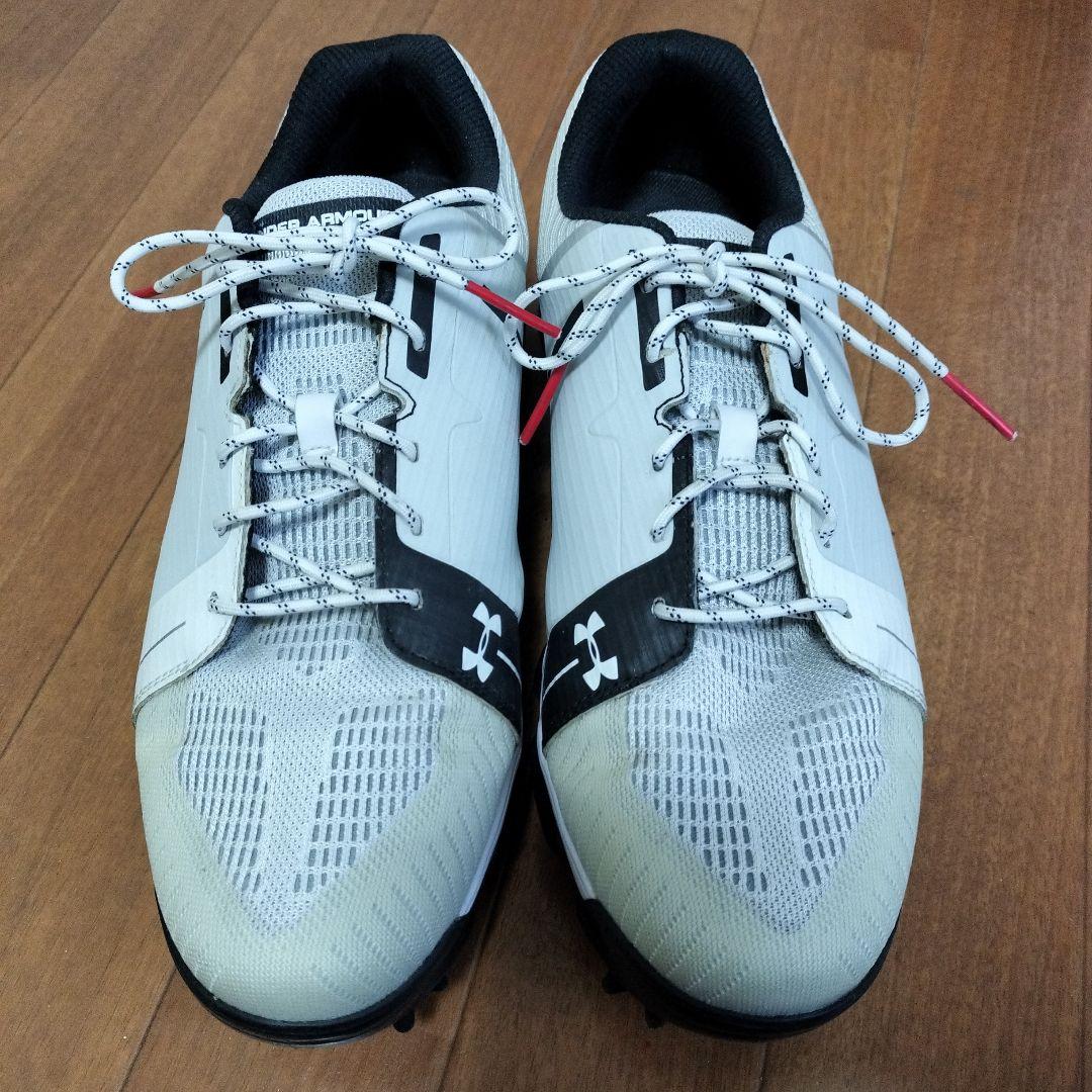 Under Armour ゴルフシューズ ホワイト/グレー