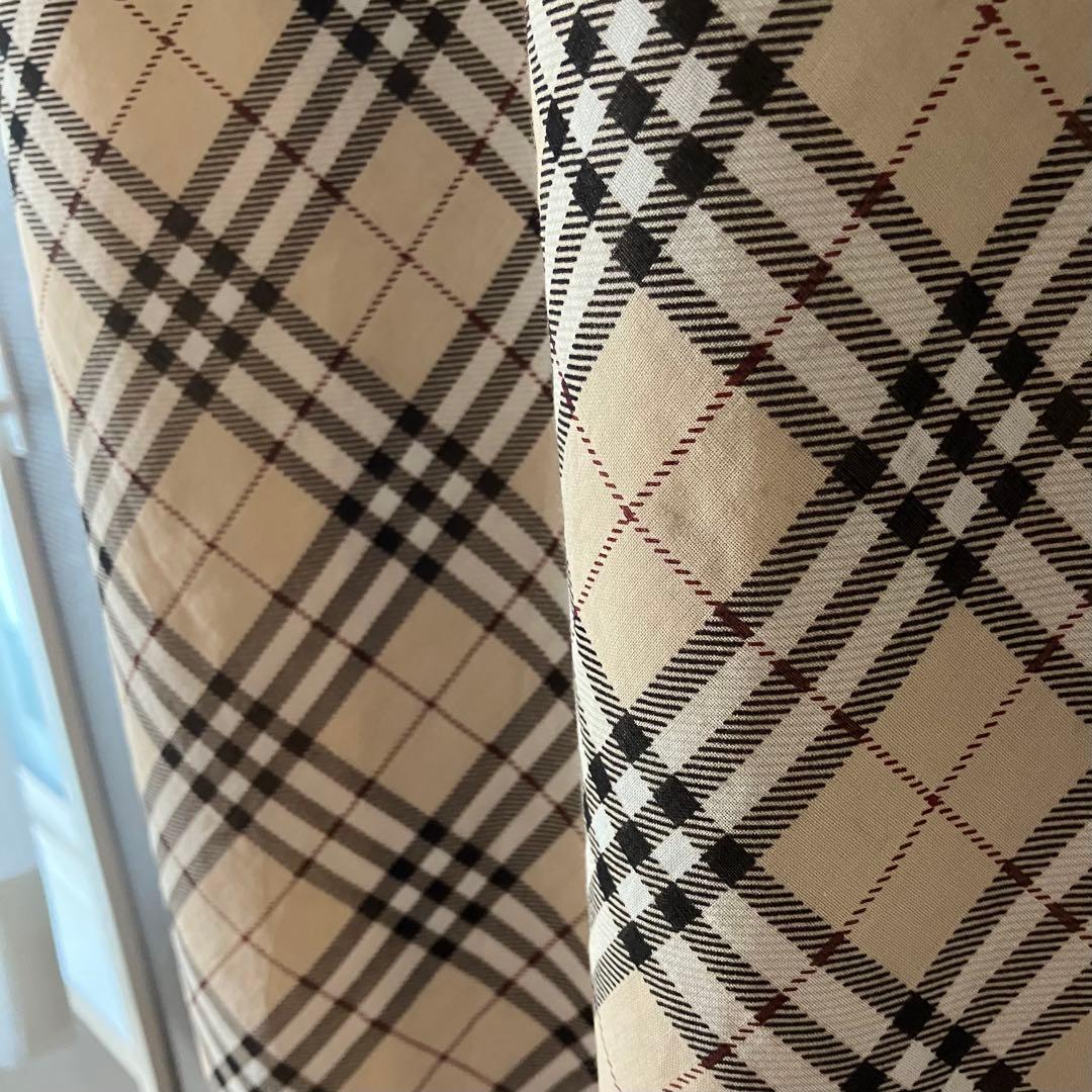 バーバリーブルーレーベル　キャミソールワンピース　ノバチェック　38